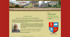 Desktop Screenshot of compregnac12.fr