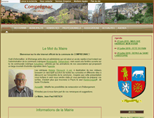 Tablet Screenshot of compregnac12.fr